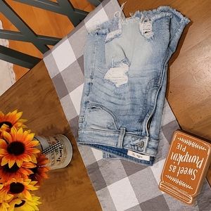 Willow Root high rise mom shorts  XL